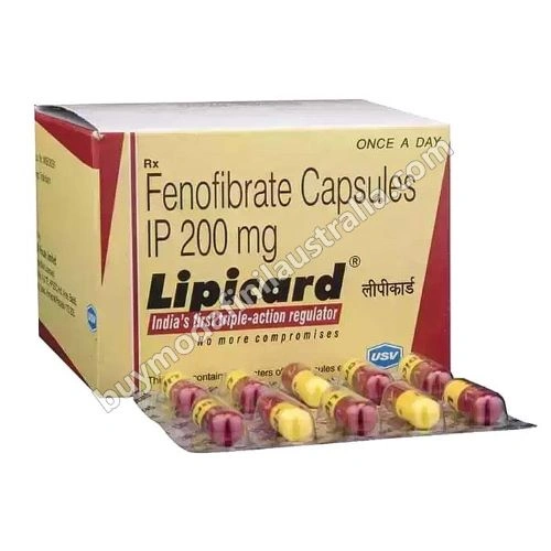 Buy Fenofibrate 200 mg Australia