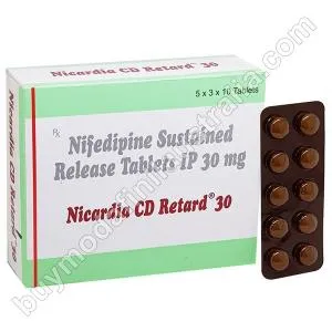 Nifedipine Sustained Release 30 mg Australia