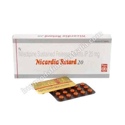 Nifedipine Sustained Release 20 mg Australia