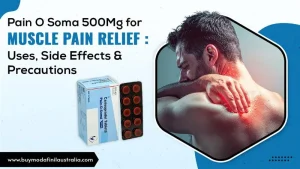 Pain O Soma 500 mg for Muscle Pain Relief: Uses, Side Effects, and Precautions