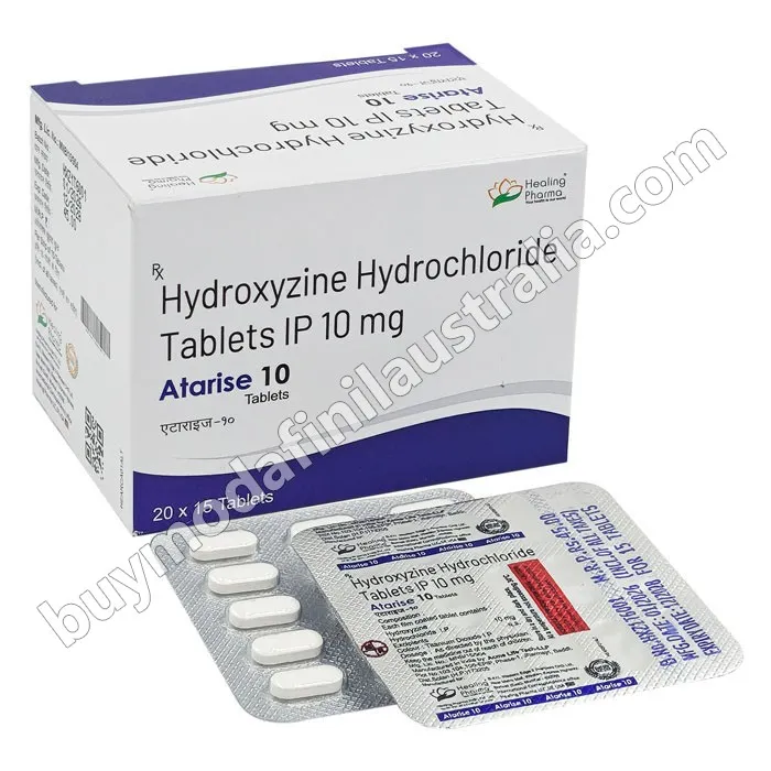 Atarise 10 mg Tablet (Hydroxyzine)