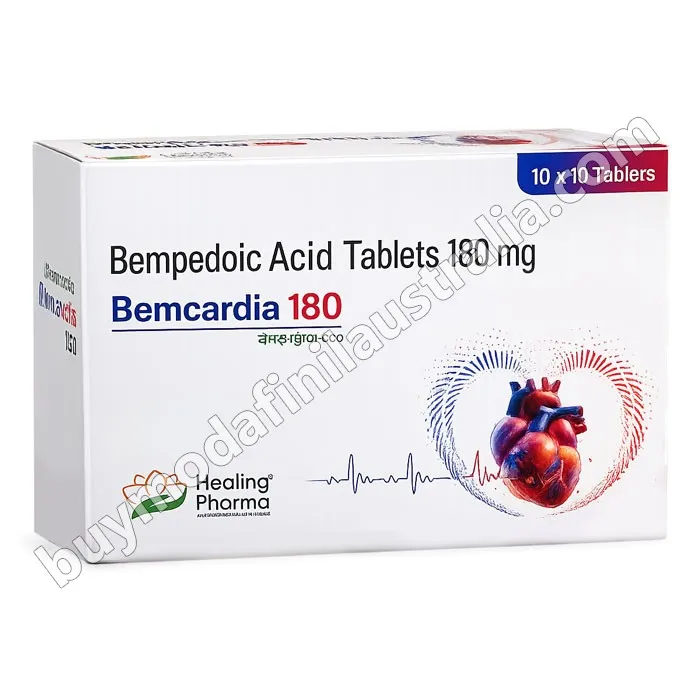 Bemcardia 180 mg Tablet (Bempedoic acid)