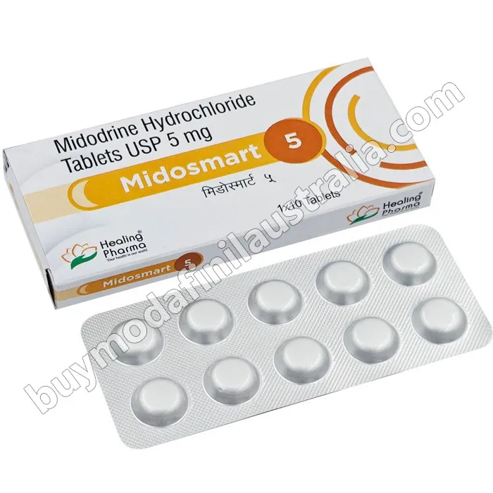 Midosmart 5 mg Tablet (Midodrine)