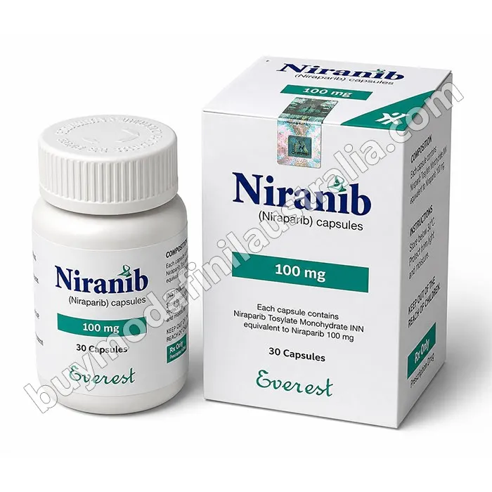 Niranib 100 mg Capsule (Niraparib)