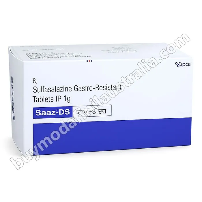 Saaz-DS 1000 mg Tablet (Sulfasalazine)