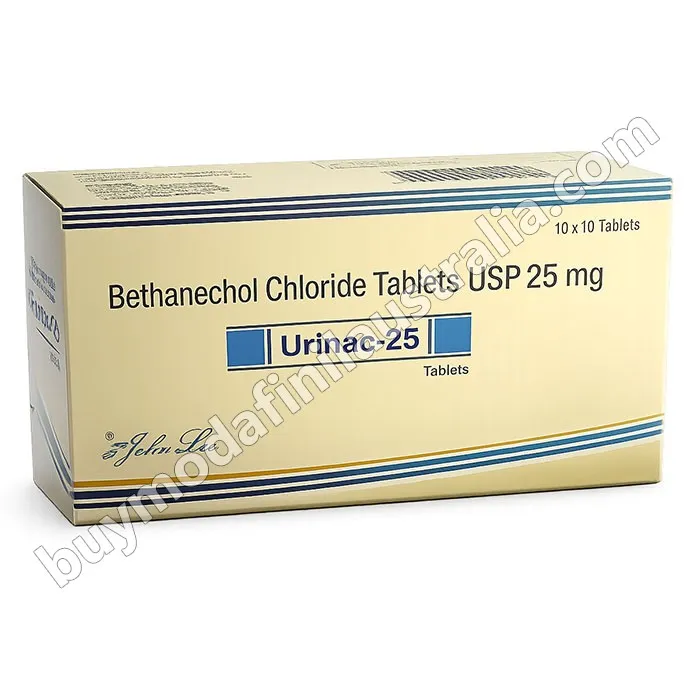Urinac 25 mg Tablet (Bethanechol)