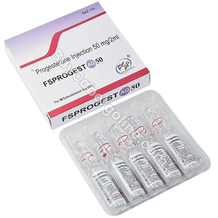 Progesterone 50 mg Injection (Fsprogest)