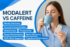 modalert vs caffeine